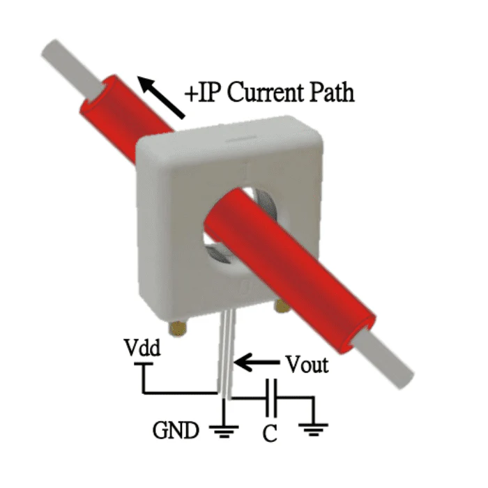 Original WCS1500 Hall Effect based Current Sensor (0-200A) - Image 3