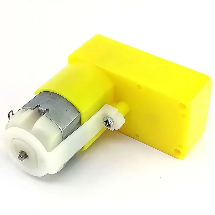 300 RPM L Shape Single Shaft BO Motor - Image 6