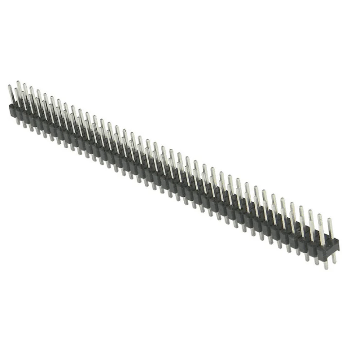 40x2 Pin 2.54mm Pitch Male Berg Strip - Image 3