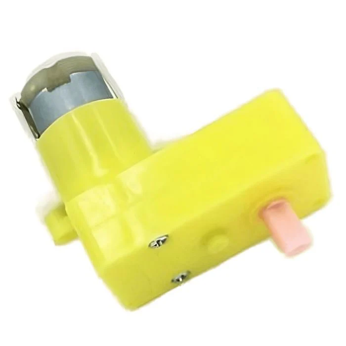 60 RPM L Shaped Single Shaft BO Motor (2 pcs) - Image 3