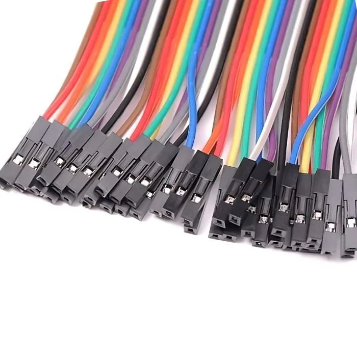 Female to Female Jumper Wires (20cm) 40pcs - Image 3