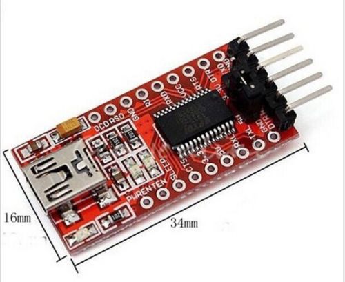 FTDI 232 Mini USB to TTL Converter - Image 3