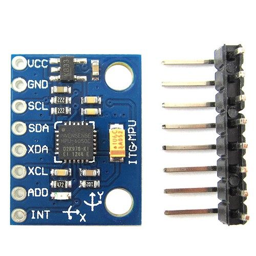 MPU-6050 Triple-Axis Accelerometer & Gyroscope Module (Pack of 25) - Image 4