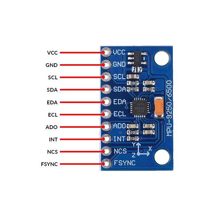 MPU-9250 6-Axis Attitude Gyro and Accelero Sensor Module (Without Magnetometer) - Image 4