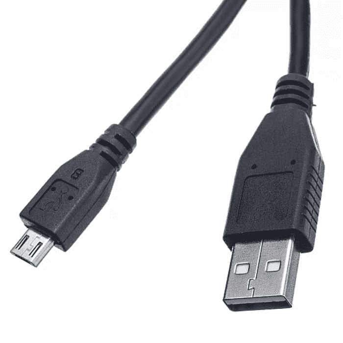 USB A Type to Micro USB B Type 1M Cable (Colour may vary) - Image 4